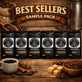 Best Sellers Sample Pack: 6Bean, Cowboy, Breakfast, Peru, Mexico, Bali