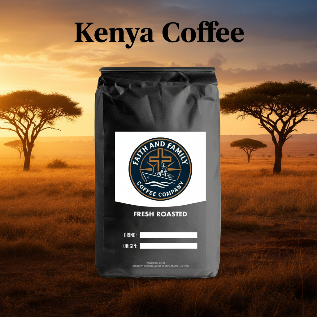 Kenyan Coffee Beans – Bright Single Origin Fresh Roast – Faith and ...